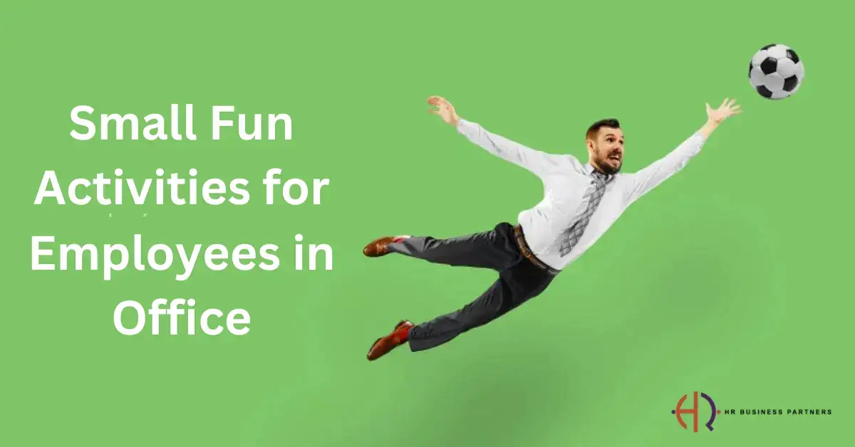 small fun activities for employees
